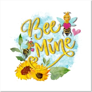 Bee mine Posters and Art